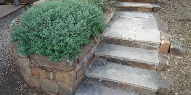 Flagstone Steps