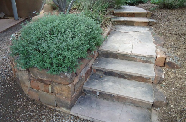 Flagstone Steps