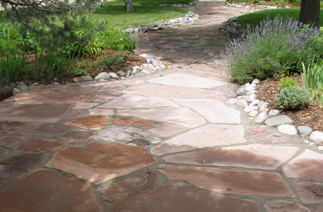 Flagstone Walkway