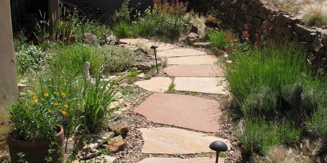 Flagstone Pathway