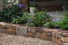 Retaining Rock Wall