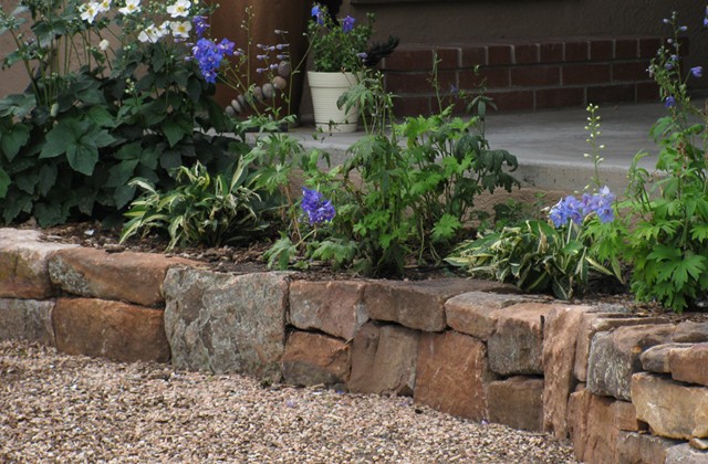 Retaining Rock Wall