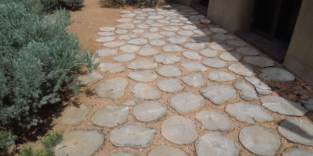 Wood Coin Patio